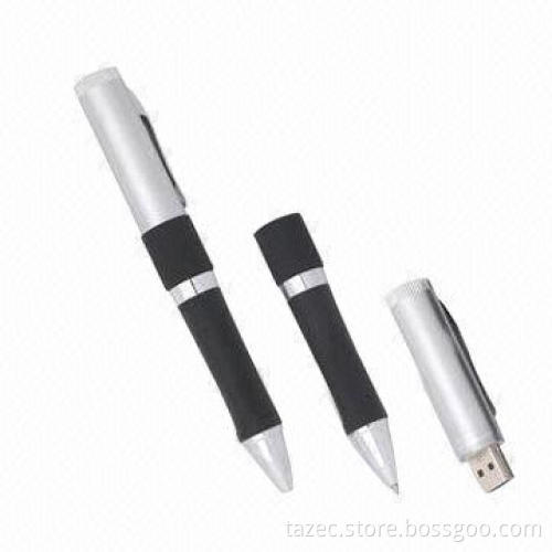 Pen Style USB Flash Drives, Support Plug-and-play Function, OEM Orders Welcomed
